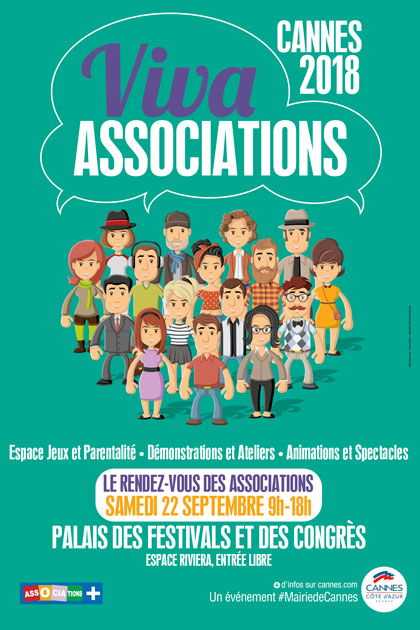 affiche viva associations - Association Montjoye